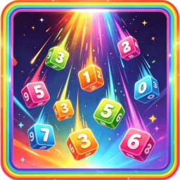 أيقونة Drop Number: 2048 Merge Block